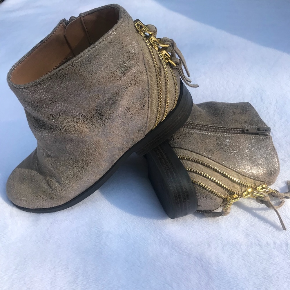 Dolce Vita metallic bootie